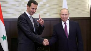 بشار الأسد لبوتين: "ما يحصل في أوكرانيا تصحيحٌ للتاريخ"