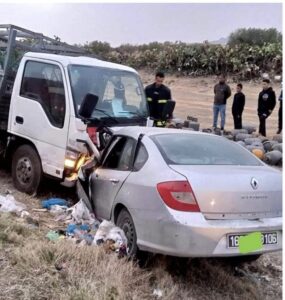 سيدي بوزيد : حادث مرور قاتل