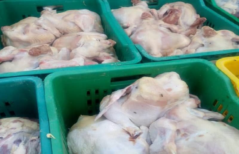 حجز 200 كغ من لحوم دواجن غير آمنة