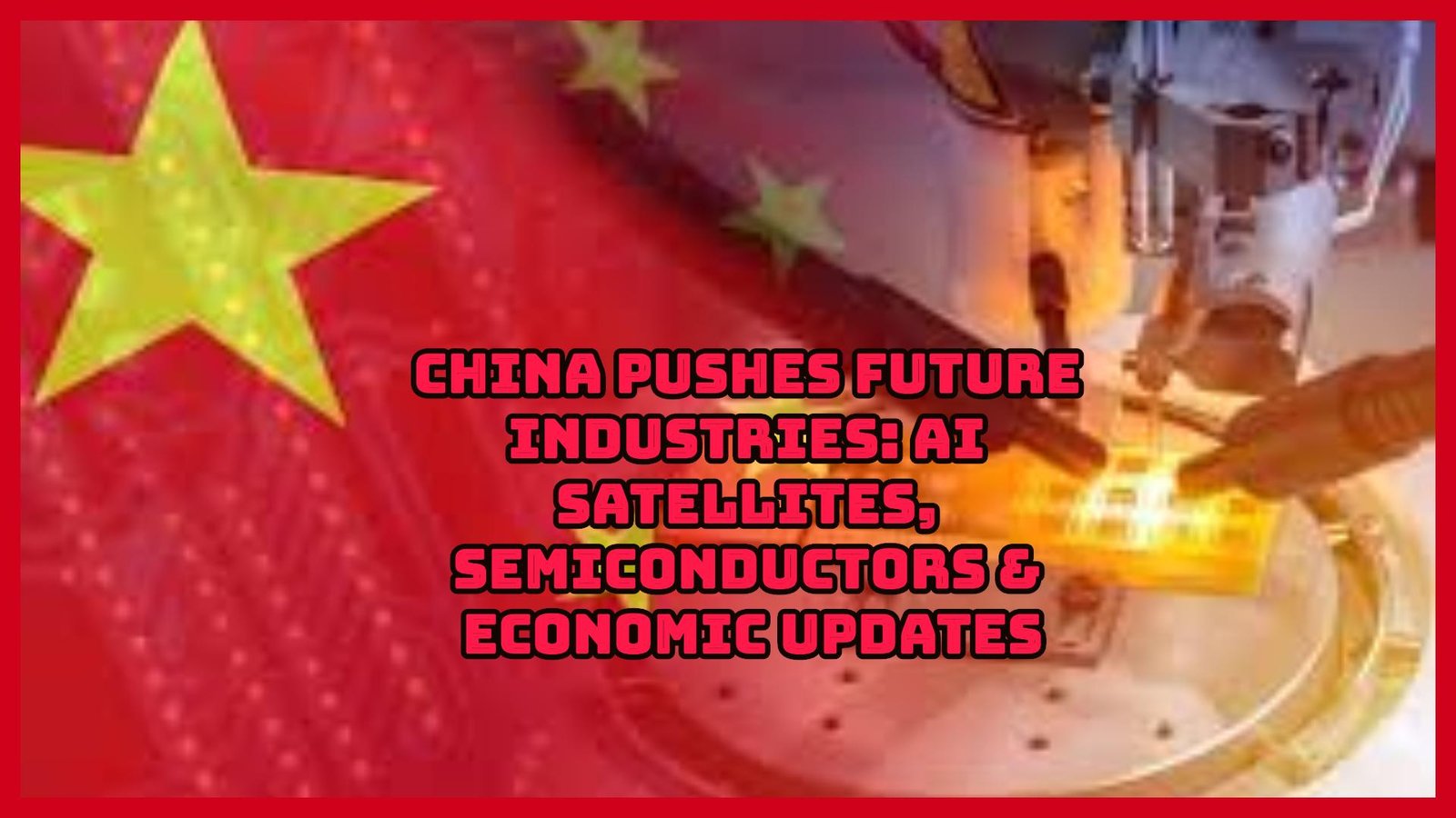China Pushes Future Industries: AI Satellites, Semiconductors & Economic Updates