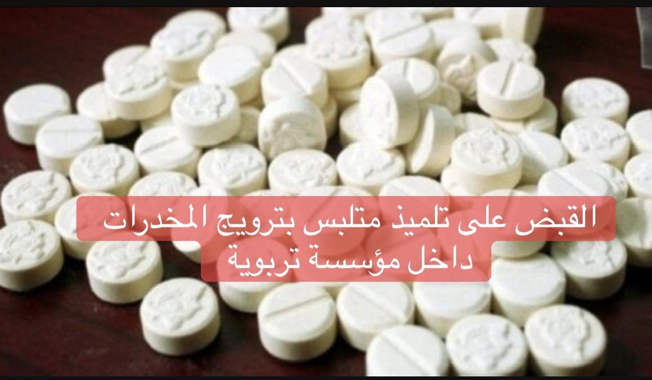 القبض على تلميذ متلبس بترويج المخدرات داخل مؤسسة تربوية