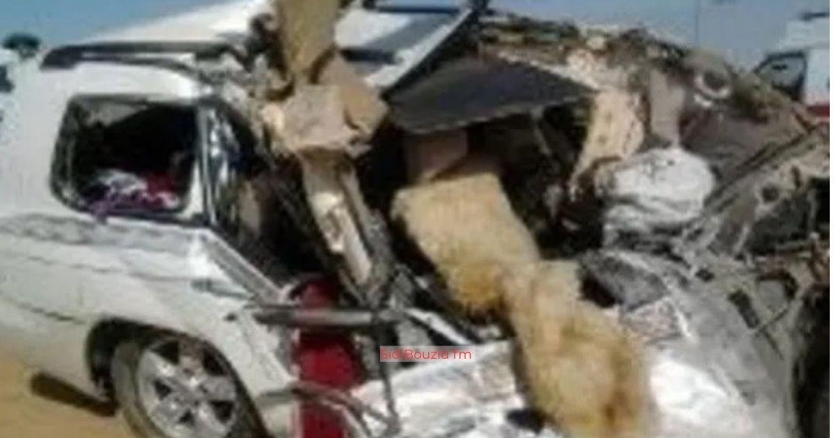 حادث مروع :وفاة الأب والأم وابنهما بين سيارة وشاحنة