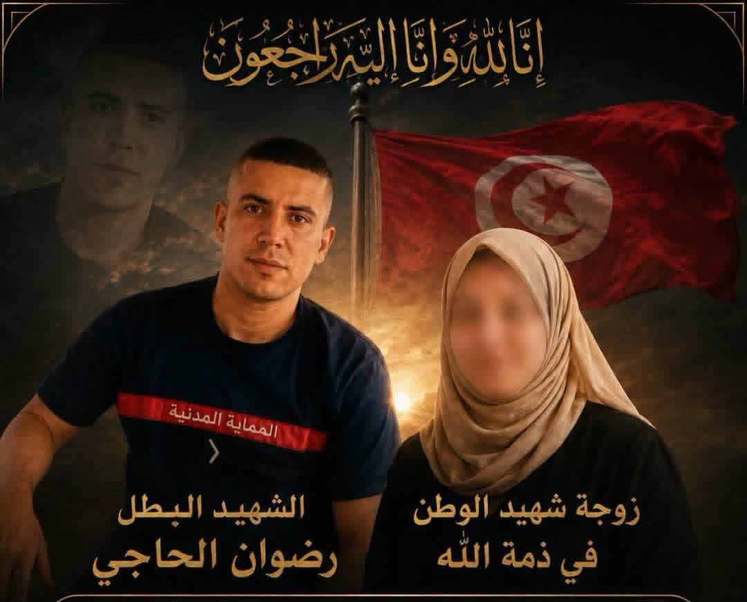 وفاة زوجة الشهيد رضوان حاجي بعد أسبوع من استشهاده